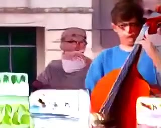 Sarajevo Strings music video poster — cellist plays amid rubble